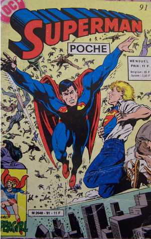 Scan de la Couverture Superman Poche n 91
